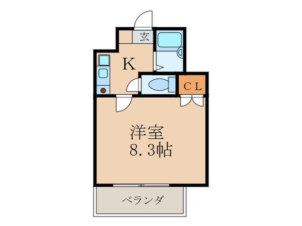 メゾン・ラポ－ルの物件間取画像